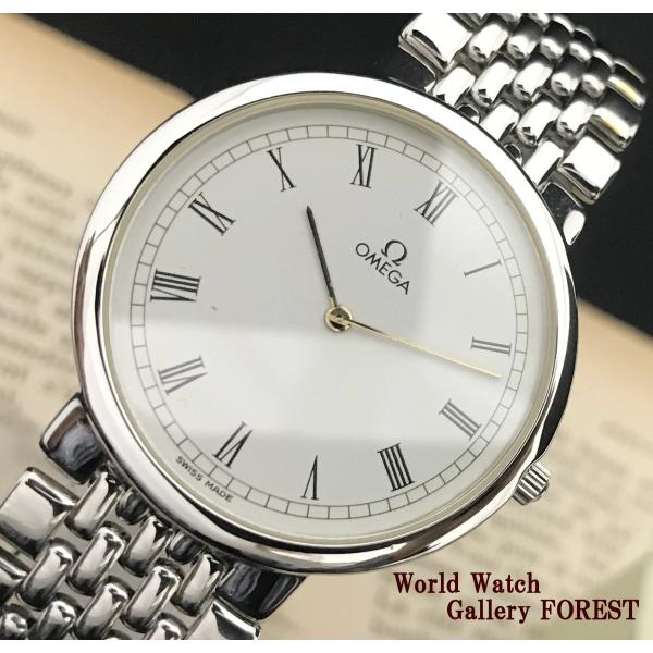 ヴィンテージ　オメガ　デビル　クォーツ　稼働品 OMEGA 仕上げ済み オメガ デビル クオーツ ラウンド