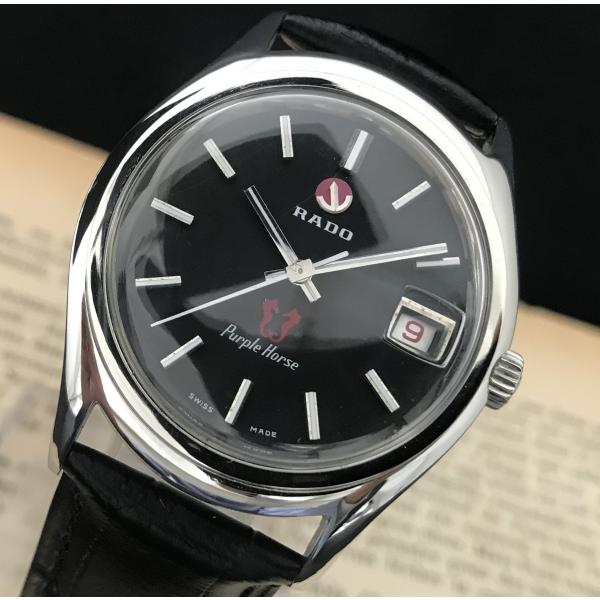 レトロ RADO ラドー パープルホース アンティーク 腕時計 手巻き時計 glc_l564047100