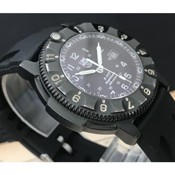 ルミノックス LUMINOX ナイトホーク 3400シリーズ F 117 中古 クオーツ