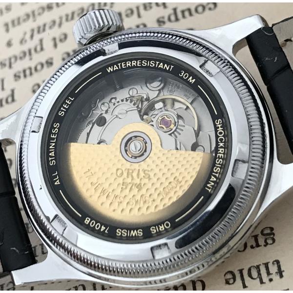 ORIS オリス 裏スケルトン ビッグクラウン コマンダー 自動巻