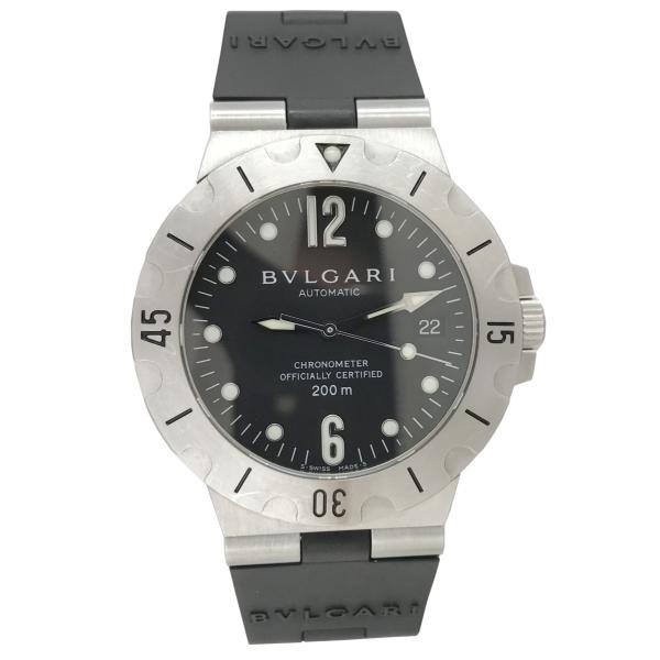 Bulgari SD 38 S クロノグラフ 時計鎖⛓️が壊れた。自動巻です BVLGARI（ブルガリ） ディアゴノ スクーバ 中古 メンズ腕時計 SD38S