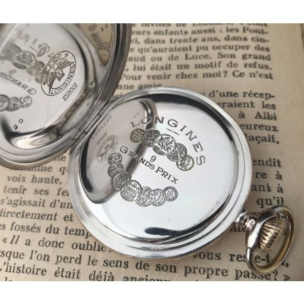 LONGINES（ロンジン） 懐中時計 銀無垢 Silver 0 800 銀無垢 オープン