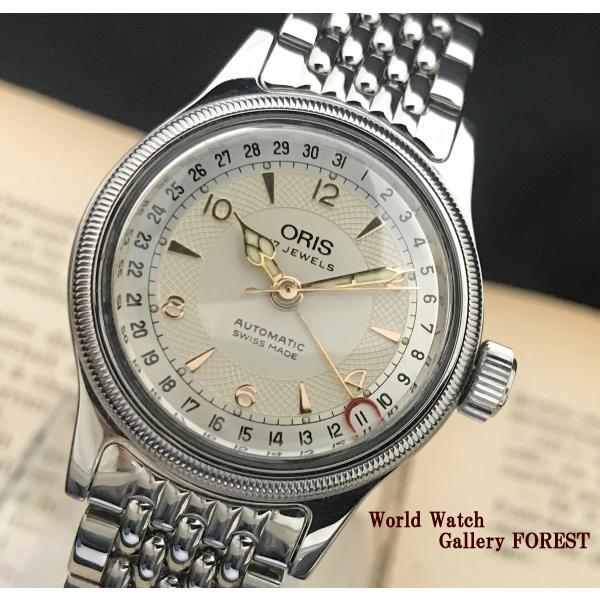 専用 ORIS オリス ポインターデイト 7478 自動巻き ボーイズ【中古】 オリス ORIS 7472 ポインターデイト SS 自動巻き レディース 美