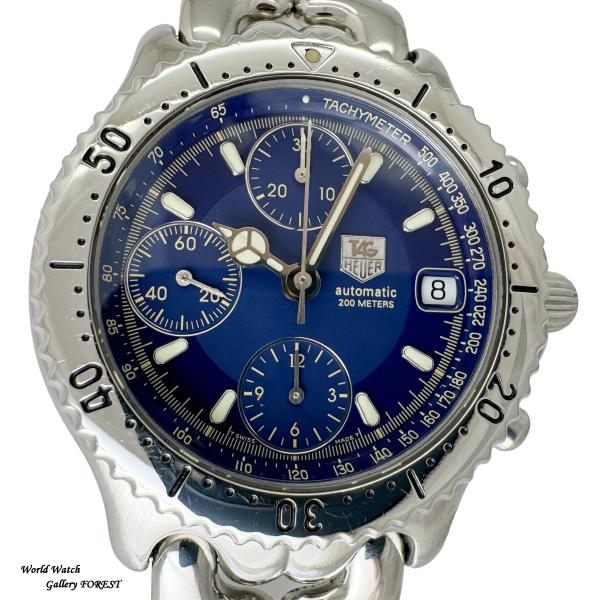 腕時計　TAG Heuer タグホイヤー メンズ 自動巻き 200メートル TAG HEUER（タグ・ホイヤー） セル 200M CG2111-R0 クロノグラフ 中古