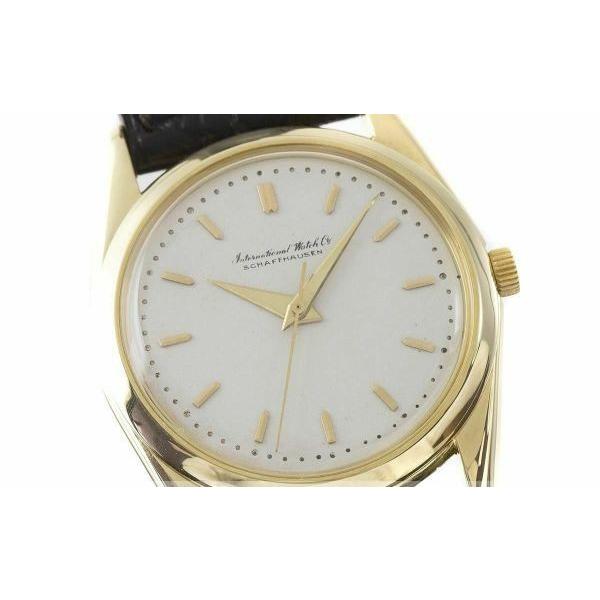 IWCシャフハウゼンcal.852メンズ18K 金無垢 アンティーク18k IWC オールドインター シャフハウゼン自動巻 18K 金無垢 （Cal