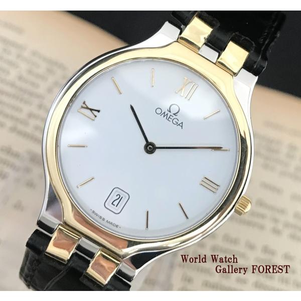 OMEGA（オメガ） デビル シンボル 中古 メンズ腕時計 18金 SS クオーツ