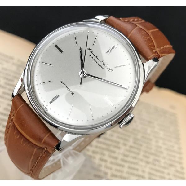 IWC オールドインター　筆記体ロゴ　ペラトン　自動巻き　腕時計 IWC SCHAFFHAUSEN Cal 853 オールドインター 筆記体ロゴ ぺラトン式