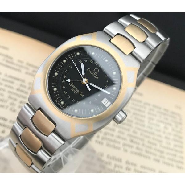 OMEGA 仕上げ済み オメガ シーマスター ポラリス GMT 18金 SS