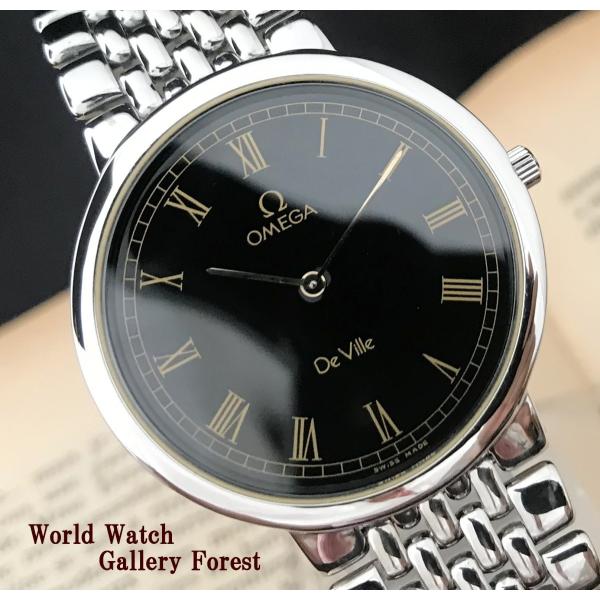超美品再入荷品質至上 仕上げ済み オメガ Omega デビル クオーツ メンズ腕時計 アンティーク ラウンド ヴィンテージ