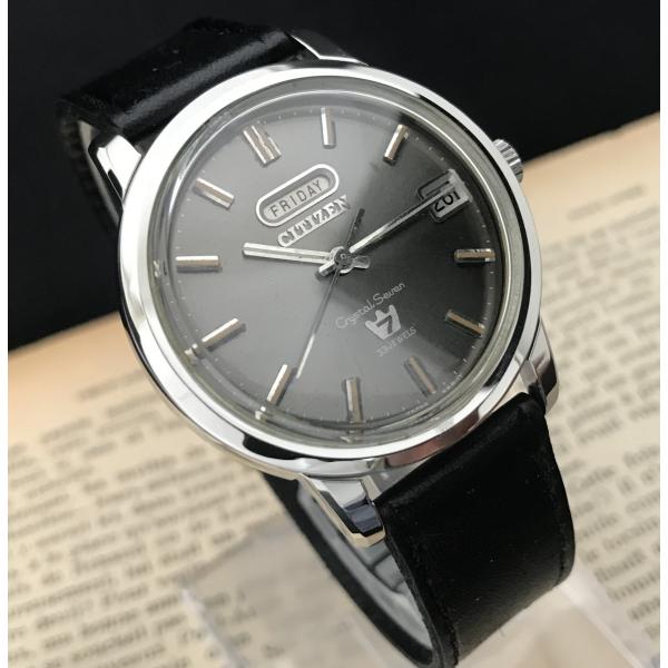 OH済 シチズン クリスタルセブン 33石 美品 CITIZEN（シチズン