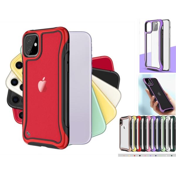 iPhone11 ケース おしゃれ 耐衝撃 sライン iphone11Pro 半透明