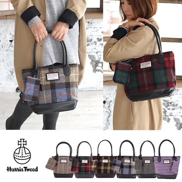 ハリスツイード Harris Tweed ミディトートバッグ レディース ミディアムサイズ M Harris Tweed グレンフィールド Glencheck 通販 Paypayモール