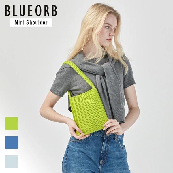 Mini Shoulder ミニショルダー トートバッグ プリーツバッグ レディース 韓国ファッション BLUEORB/ブルーオーブ