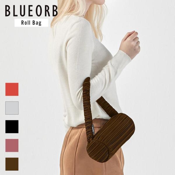 Roll Bag ハンドバッグ トートバッグ ミニトート プリーツバッグ レディース 韓国ファッション BLUEORB/ブルーオーブ