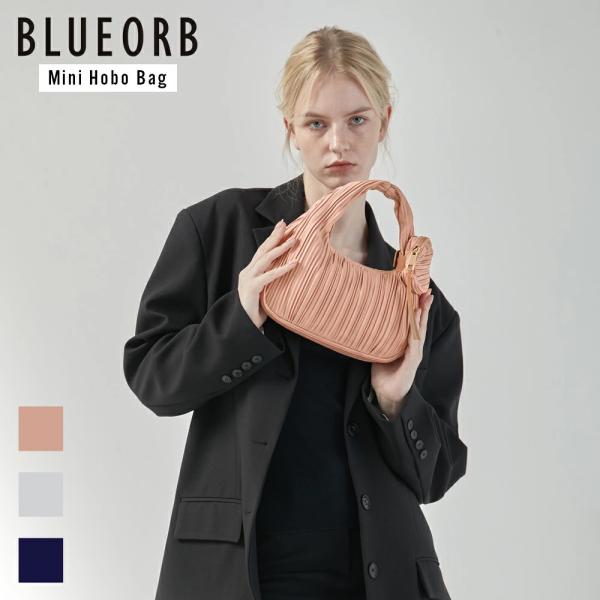 Mini Hobo Bag ハンドバッグ トートバッグ ミニトート プリーツバッグ レディース 韓国ファッション BLUEORB/ブルーオーブ