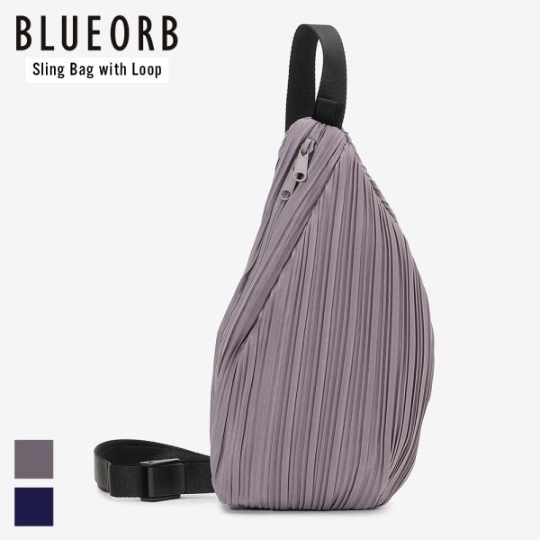 Sling Bag with Loop スリングバッグ クロスバッグ ヒップサック ループ付き レディース 韓国ファッション BLUEORB/ブルーオーブ