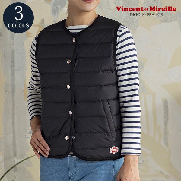 ステッチレス ダウンベスト Vincent Et Mireille バンソン エ ミレイユ ヴァンソンエミレイユ ダウン ベスト メンズ レディース Glencheck 通販 Paypayモール