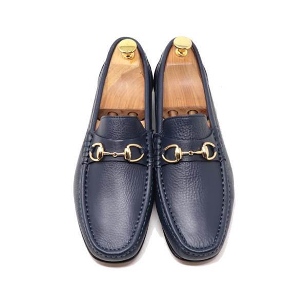 GLENFORD ハンドメイド 本革 ビット ローファー マッケイ製法