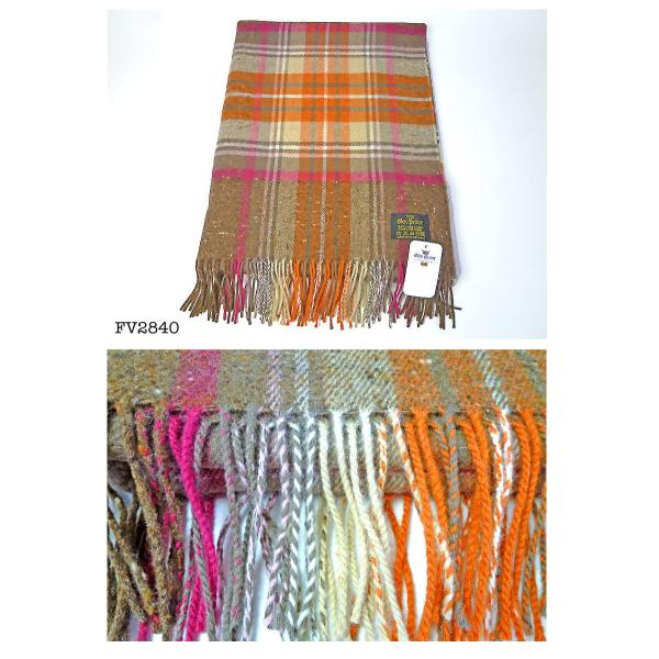 Glen Prince（グレンプリンス） ウール100% タータンチェック ストール