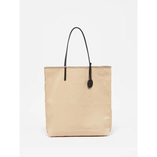 【入手困難】14th Addiction　トートバッグ　ラムレザー　リネン jack gomme（ジャックゴム） AMIE LINEN TOTE BAG リネン トートバッグ