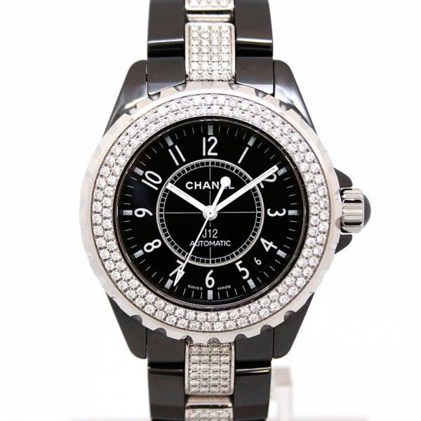 Chanel シャネル J12 ジェイトゥエルヴ 38mm ブラック ベゼル ブレス 自動巻き H0685 腕時計 メンズ Chanel 1006 グリント 通販 Yahoo ショッピング