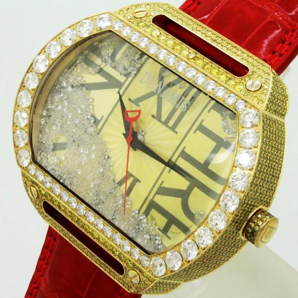 Dunamis デュナミス ヘラクレス He Y5 ゴールド 純正ダイヤモンド約18ct リキッドダイヤモンド 腕時計 メンズ Buyee 日本代购平台 产品购物网站大全 Buyee一站式代购 Bot Online