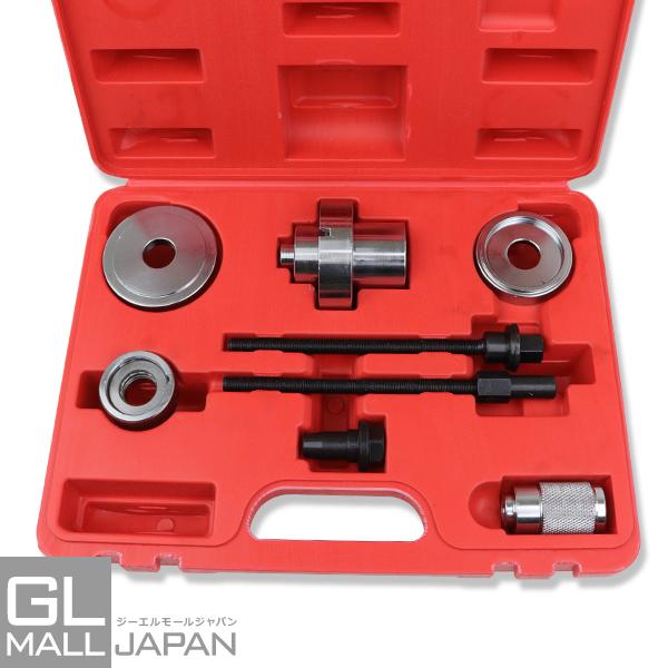 ブッシュリムーバー&インサーター 8pcs ケース付 [VW]POLO　[AUDI]A2専用 脱着 自動車 修理工具