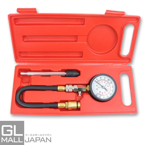 コンプレッションゲージ TYPE-1 ガソリン車用 コンプレッションテスター 圧力 計測 測定 点検  コンプレッションテスター シンプルタイプ