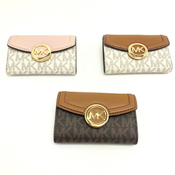 MICHAEL KORS キーケース イエロー/ベージュ マイケルコース MICHAEL KORS 6連キーケース （イエロー系