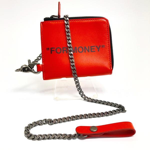 off white（オフホワイト） メンズチェーンウォレット ブランド財布