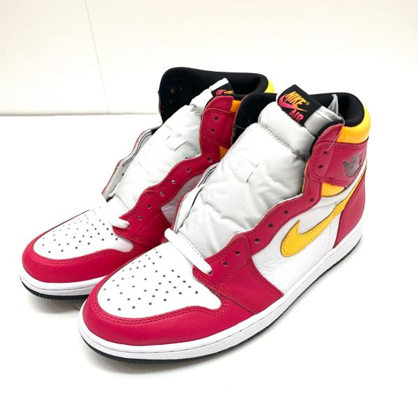 【中古】NIKE | ナイキ Air Jordan 1 High OG Light Fusion Red スニーカー ピンク サイズ:29.0cm 【尾張小牧店】【専】