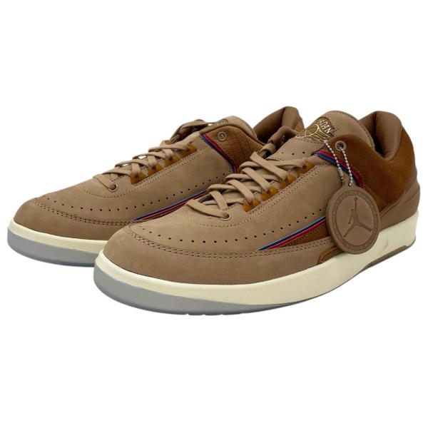 【中古】NIKE×Two 18 | ナイキ×トゥ 18 Air Jordan 2 Low "Tan"/エアジョーダン2 ロー "タン" スニーカー 靴 DV7129-222 ブラウン 30cm【尾張小牧店】【専】