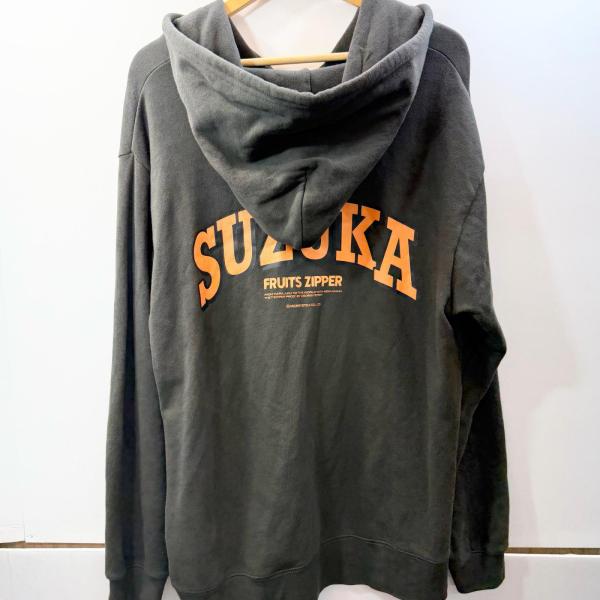 【中古】 FRUITS ZIPPER 鎮西寿々歌 OSHI API パーカー XLサイズ 【アイドル】【専】