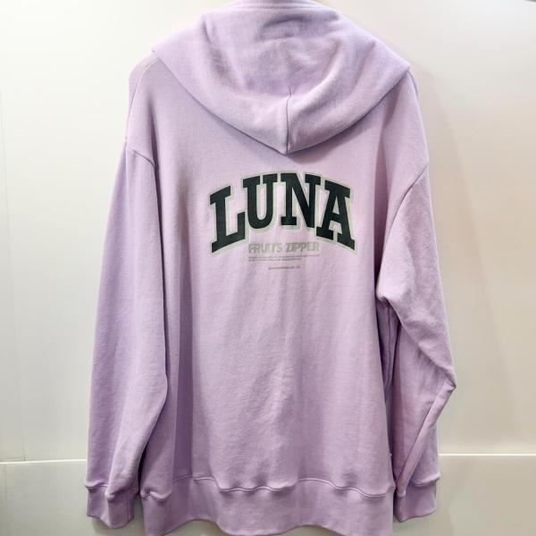 【中古】 FRUITS ZIPPER 仲川瑠夏 OSHI API パーカー XLサイズ 【アイドル】【専】