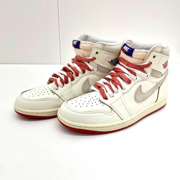 【中古】NIKE | ナイキ Women's Air Jordan 1 Retro High OG スニーカー 26.5cm DB4612-100 アイボリー【尾張小牧店】