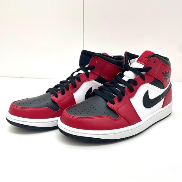 【中古】NIKE | ナイキ Air Jordan 1 Mid スニーカー 27.0cm 554724-069 レッド【尾張小牧店】