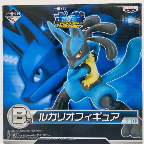 中古】 ルカリオ「一番くじポッ拳POKKENTOURNAMENT」B賞フィギュア