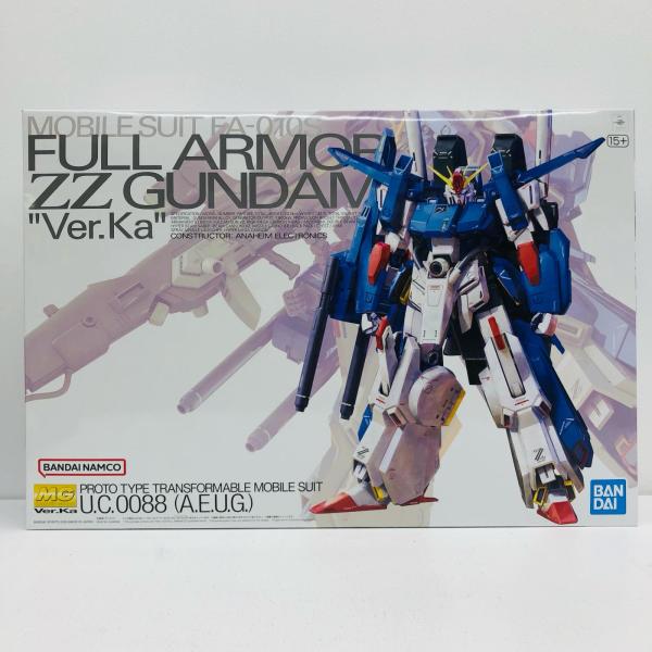 中古】 1/100MGフルアーマーZZガンダムVer.Ka「機動戦士ガンダムZZ