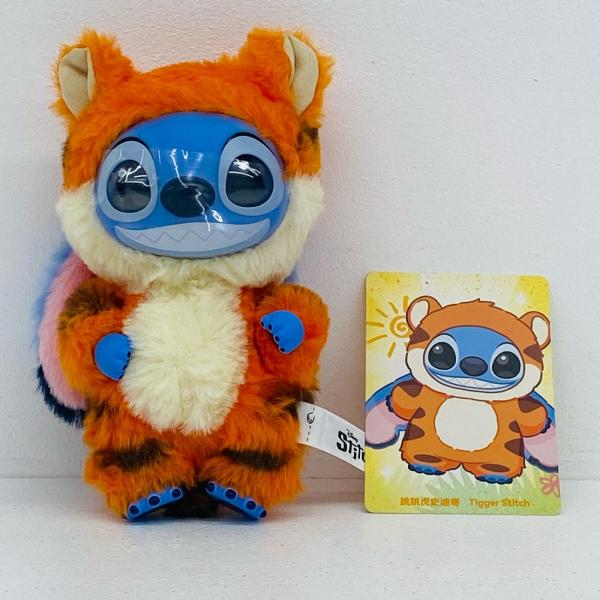 中古】 Tigger Stitch 「POPMART Adventure シリーズ ぬいぐるみ
