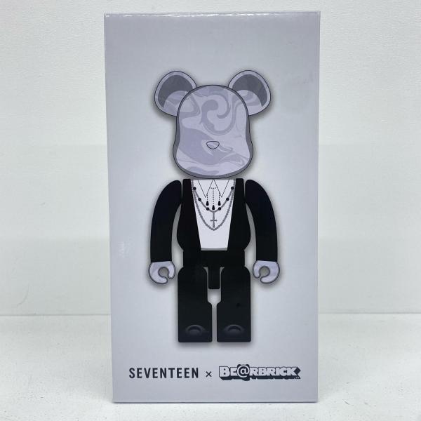 新品【ウォヌ】seventeen BE@RBRICK ベアブリック 400% 中古】 BE@RBRICK SEVENTEEN 400% ウォヌ SEVENTEEN400% 開封済み
