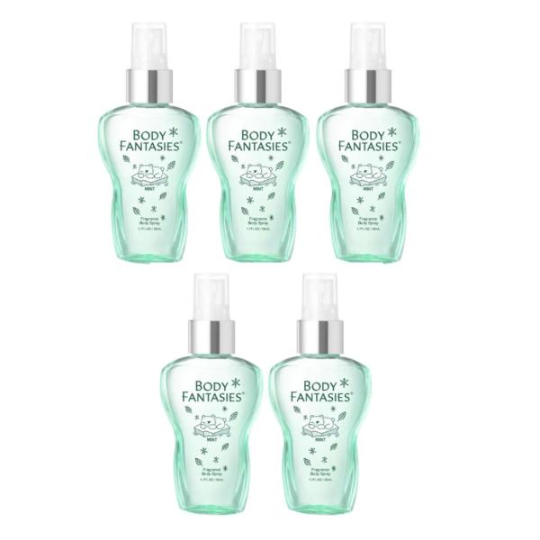 BODY FANTASIES ボディファンタジー ボディスプレー ミント 50ml×5本セット