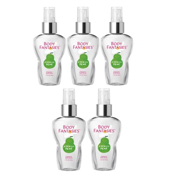 BODY FANTASIES ボディファンタジー ボディスプレー フレンチペアー 50ml×5本セット
