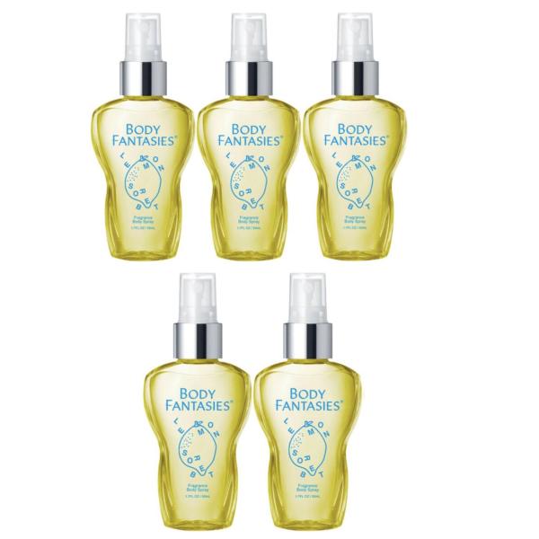 BODY FANTASIES ボディファンタジー ボディスプレー レモンソルベ 50ml×5本セット
