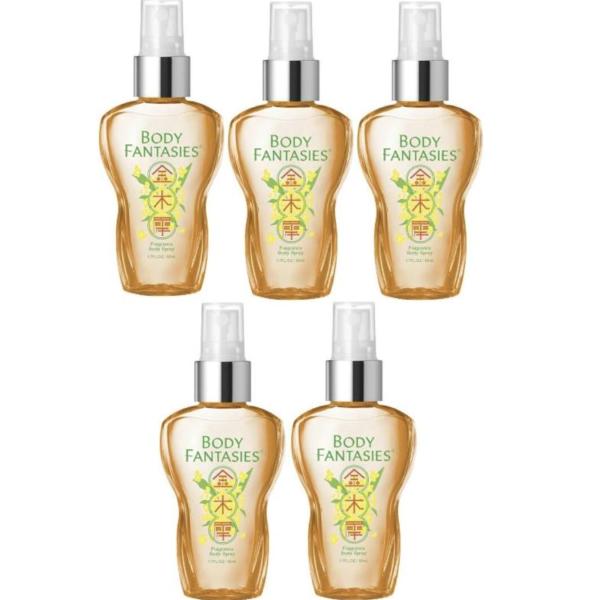 BODY FANTASIES ボディファンタジー ボディスプレー キンモクセイ 50ml×5本セット