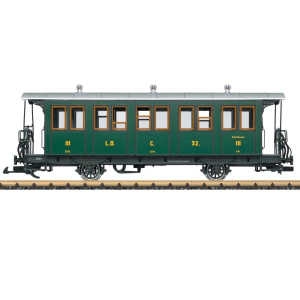 レーマン(LGB) Gゲージ RhB Passenger Car 30341 : global-train