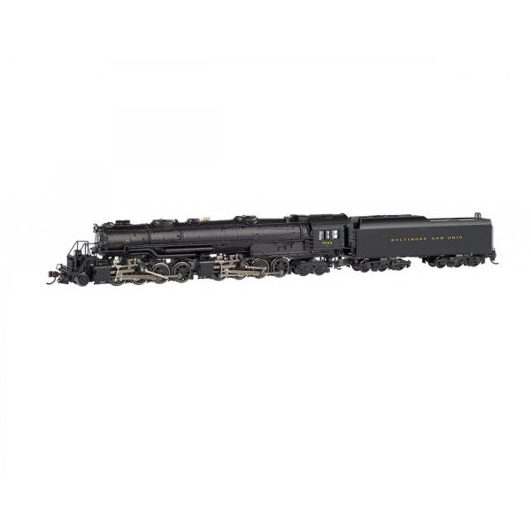 BACHMANN(obN}) N B&amp;O #7606 2-8-8-4 Loco Early Large Dome DCC Value Sound 80855