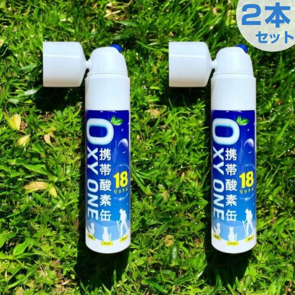 2本 携帯酸素缶 OXY ONE  携帯酸素ボンベ