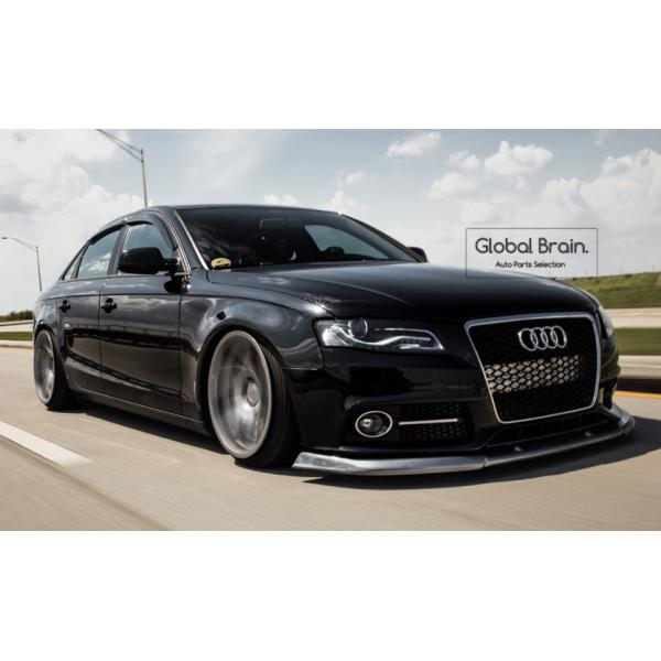 2008-2016 アウディ A4 B8 B8.5 前期 後期 フロント バンパー リップ ...