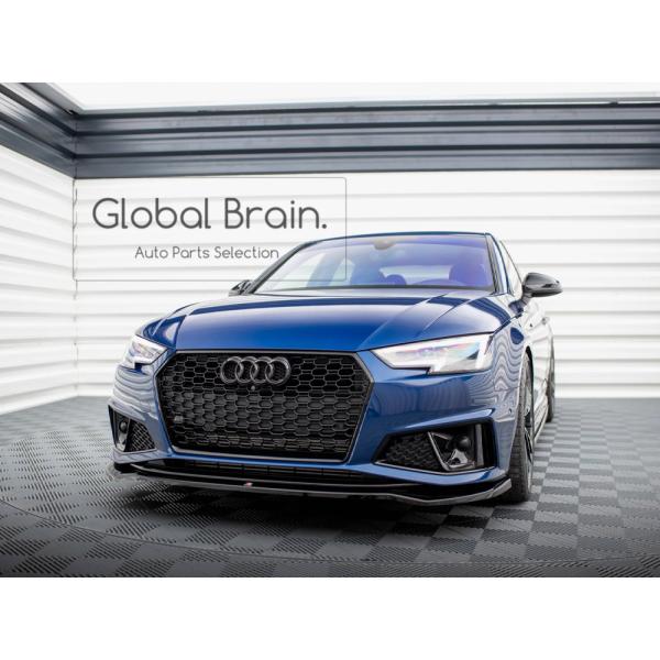 Audi アウディ A4 B9 中期 Sライン フロント リップ スポイラー