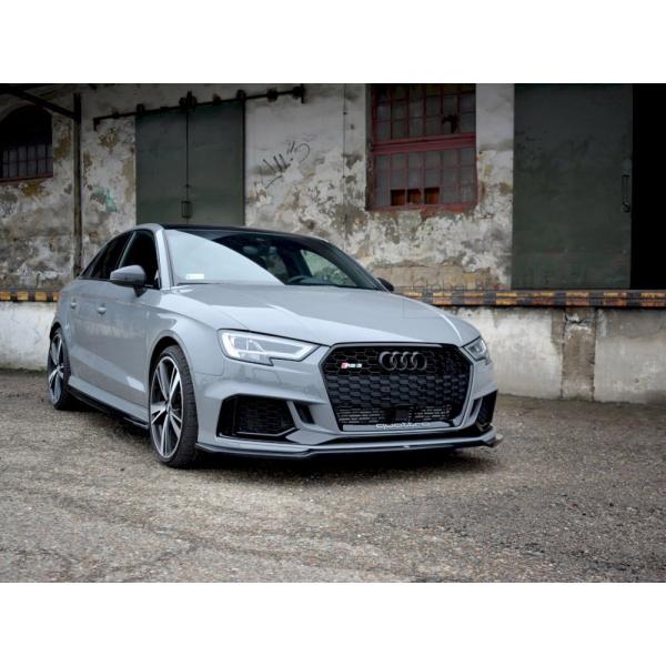 アウディ RS3 8V 後期 セダン フロント リップ スポイラー V.2
